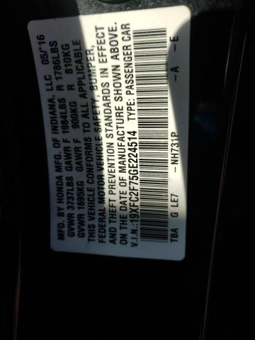 19XFC2F75GE224514 Honda CIVIC EX