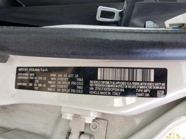 ZFBCFXBT6GP504164 Fiat 500x Easy