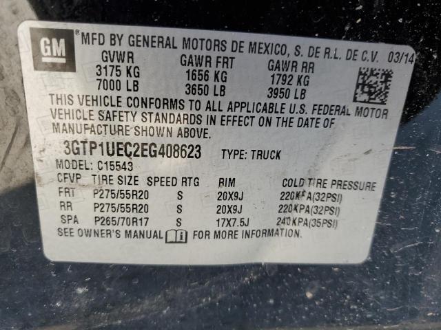 3GTP1UEC2EG408623 GMC Sierra C1500 Sle