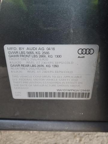 WA1D7AFPXGA129448 Audi Q5 Premium Plus S-line