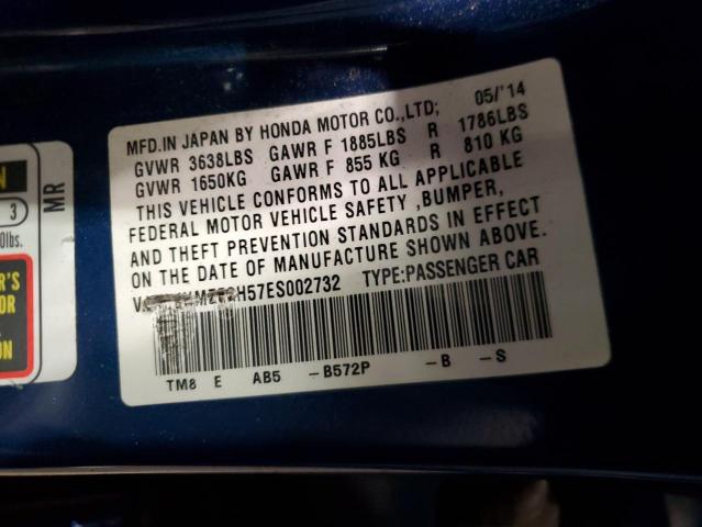 JHMZE2H57ES002732 Honda Insight Lx