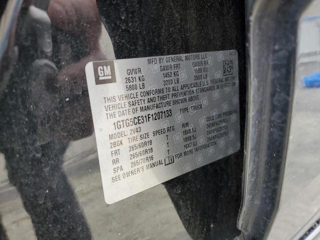 1GTG5CE31F1207133 GMC CANYON SLT