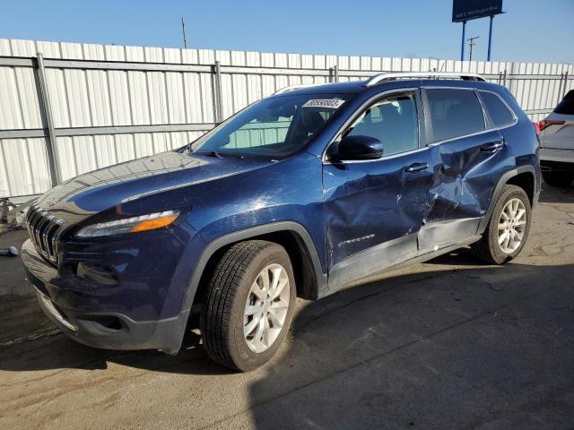 Auction sale of the 2015 Jeep Cherokee Limited, vin: 1C4PJMDS7FW719038, lot number: 80550803