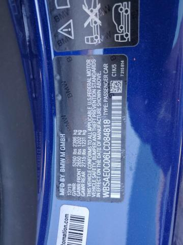 WBSAE0C06LCD84818 BMW M8