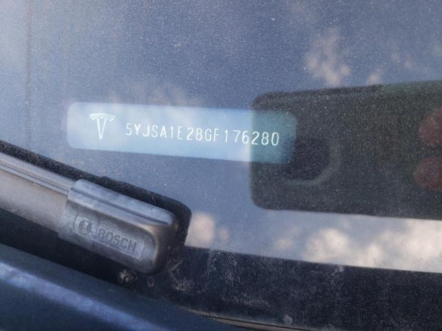 5YJSA1E28GF176280 Tesla MODEL S