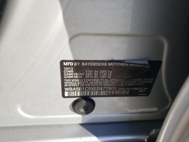 WBA5B1C5XED477805 BMW 535 I