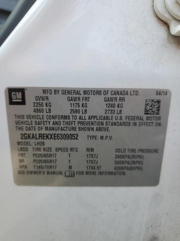 2GKALREKXE6309052 GMC Terrain Sle