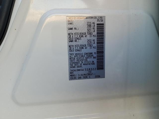 5N1AL0MN5GC518322 Infiniti QX60
