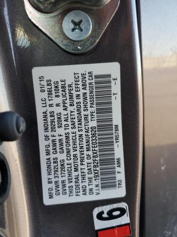 19XFB2F8XFE033620 Honda CIVIC EX