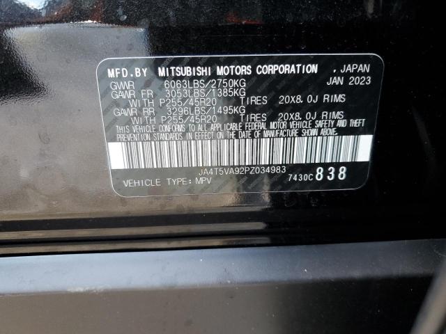 JA4T5VA92PZ034983 Mitsubishi Outlander Sel