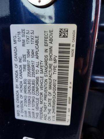 2HKRW6H3XJH204512 Honda CR-V LX