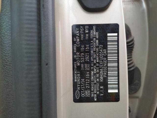 KMHGN4JEXFU055473 Hyundai Genesis 3.8l