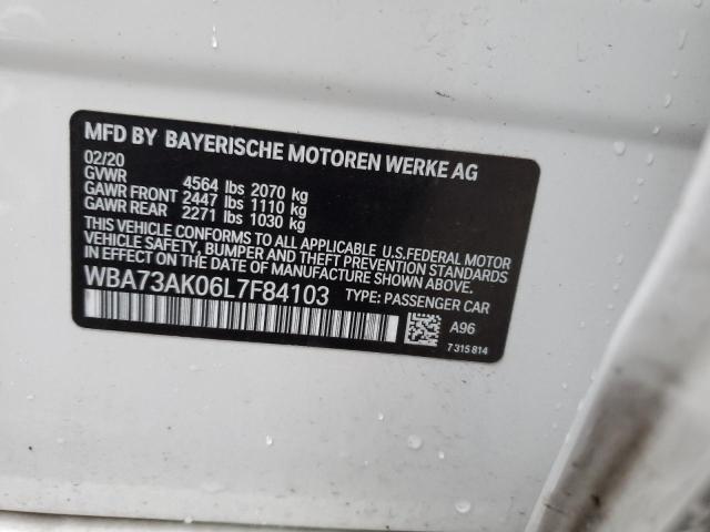 WBA73AK06L7F84103 BMW 228XI
