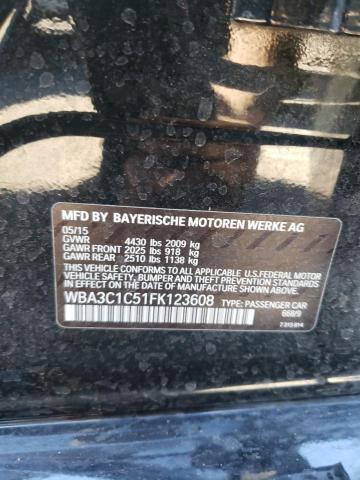 WBA3C1C51FK123608 BMW 328 I Sulev