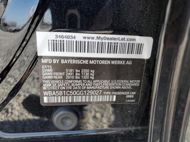 WBA5B1C50GG129027 BMW 535 I