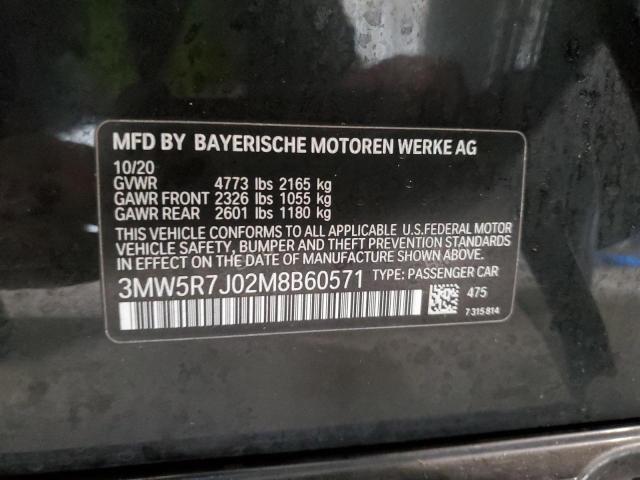 3MW5R7J02M8B60571 BMW 330XI