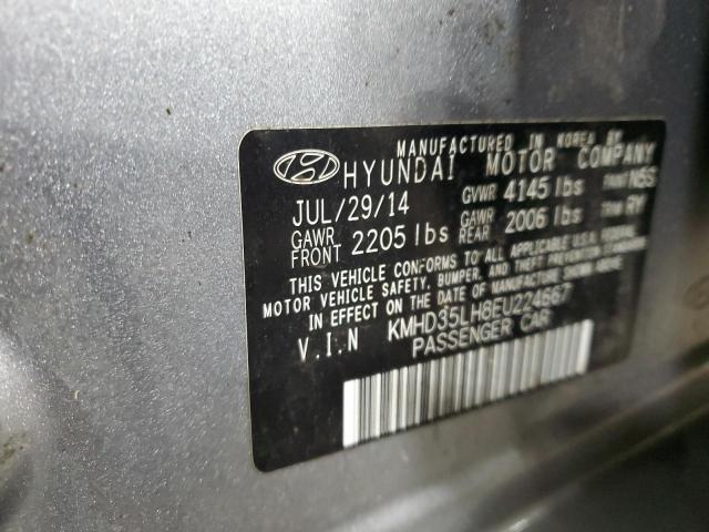 KMHD35LH8EU224667 Hyundai ELANTRA GT