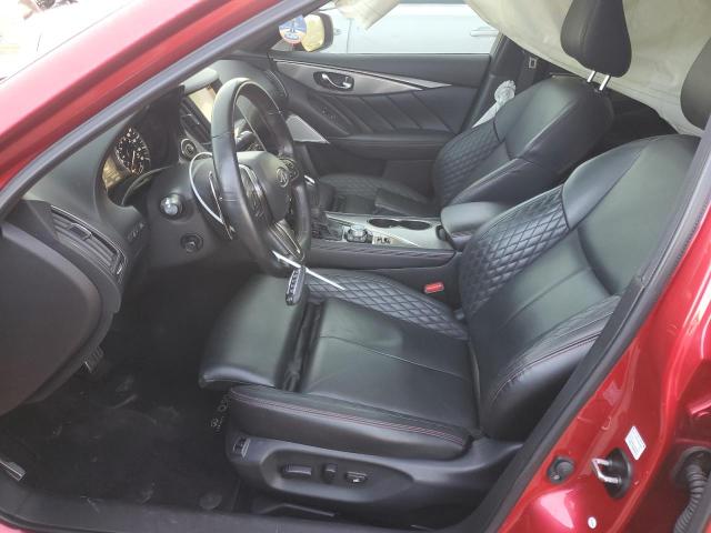 JN1FV7AP0LM630374 Infiniti Q50 Red Sport 400