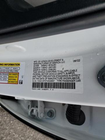 1HGCV3F57NA028657 Honda Accord Hybrid Exl