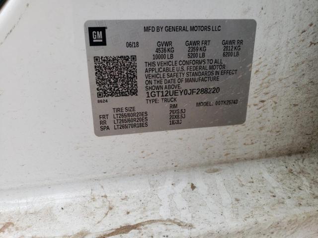 1GT12UEY0JF288220 GMC Sierra K2500 Denali