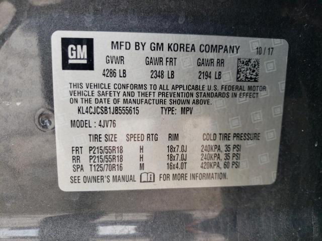 KL4CJCSB1JB555615 Buick Encore Essence