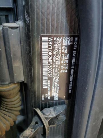 WBY1Z4C54FV503761 BMW I3 REX
