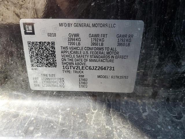 1GTV2LEC6JZ264731 GMC Sierra K1500