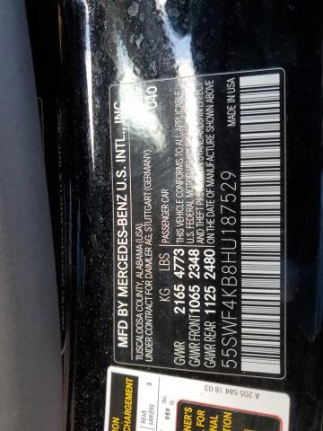 55SWF4KB8HU187529 Mercedes-Benz C 300 4matic