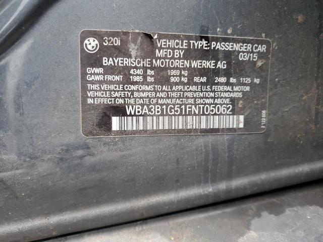 WBA3B1G51FNT05062 BMW 320 I