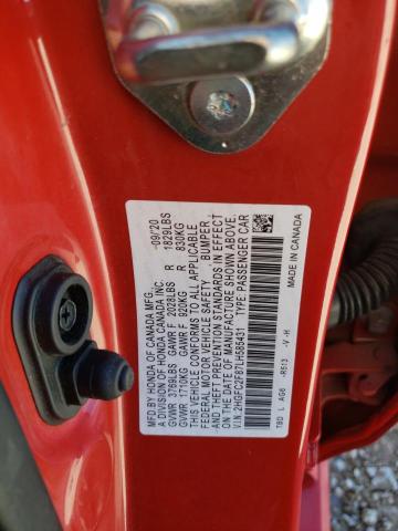 2HGFC2F87LH585431 Honda Civic Sport