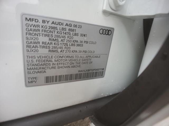 WA1LXBF72PD027738 Audi Q7 Premium Plus