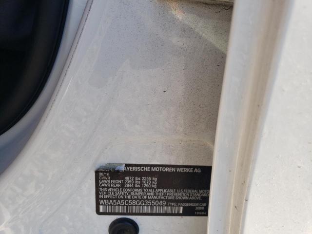 WBA5A5C58GG355049 BMW 528 I