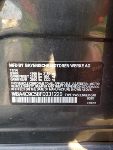 WBA4C9C58FD331220 BMW 428 Xi Gran Coupe Sulev