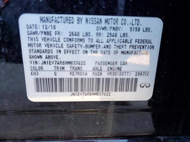 JN1EV7AR6HM837422 Infiniti Q50 Premium