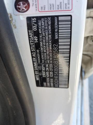 WDDHF5KB0GB180582 Mercedes-Benz E 350