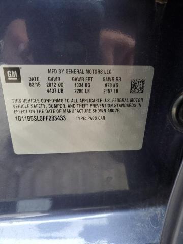 Chevrolet MALIBU LS 2015 1G11B5SL5FF283433 Image 12