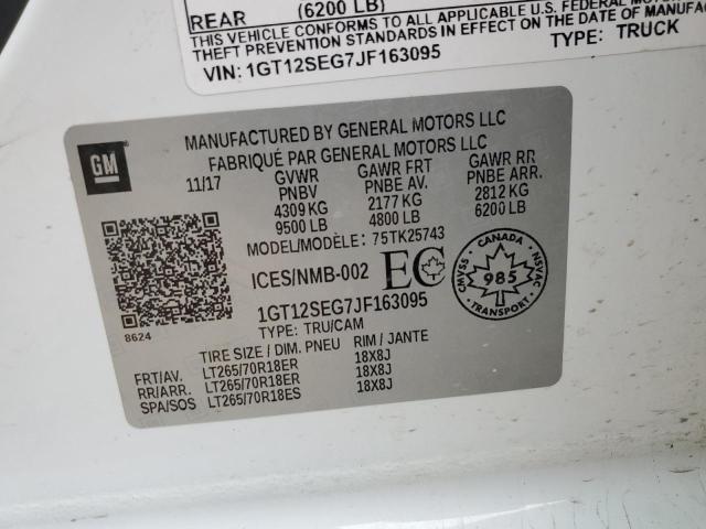 1GT12SEG7JF163095 GMC Sierra K2500 Sle