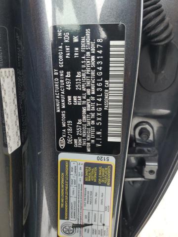 5XXGT4L36LG431478 KIA Optima Lx