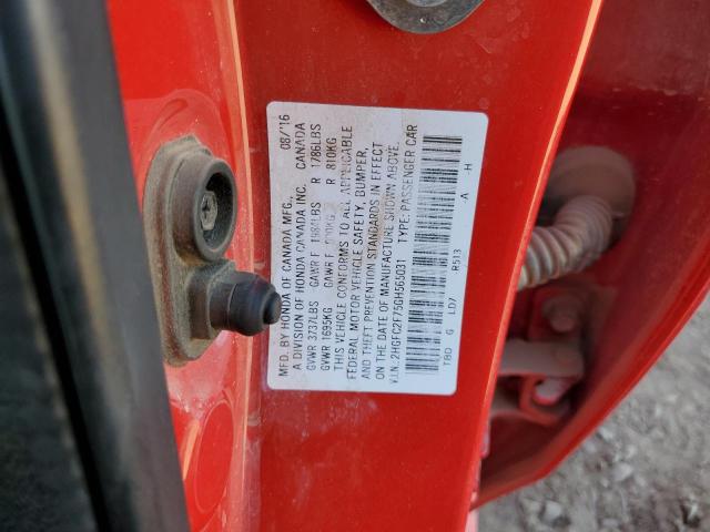 2HGFC2F75GH565031 Honda CIVIC EX
