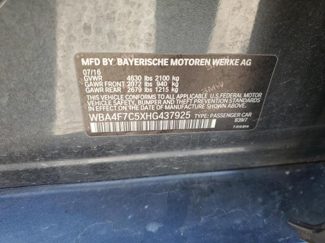 WBA4F7C5XHG437925 BMW 430i Gran Coupe