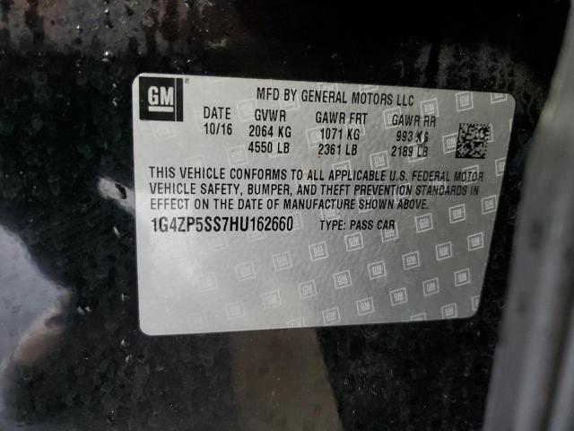 1G4ZP5SS7HU162660 Buick Lacrosse Essence