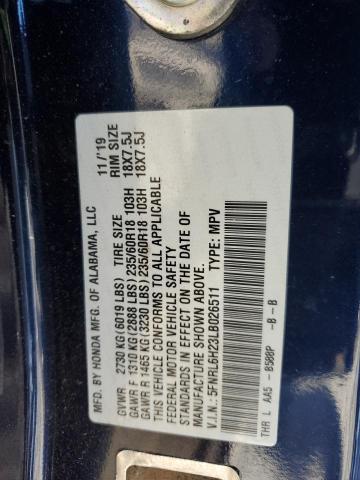 5FNRL6H23LB026511 Honda ODYSSEY LX