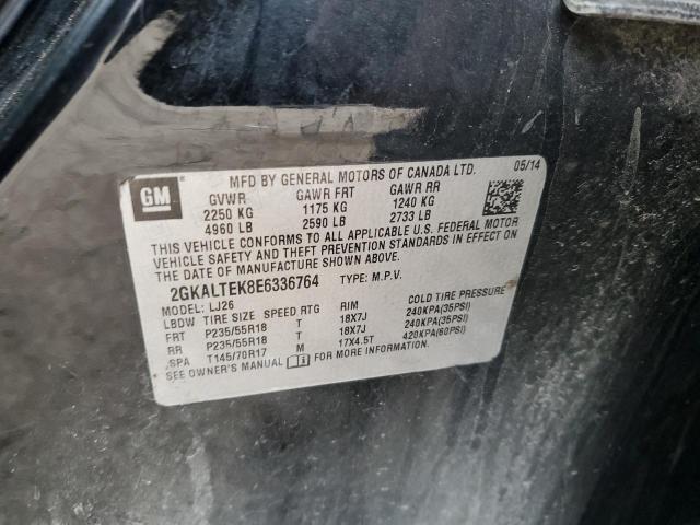 2GKALTEK8E6336764 GMC Terrain Slt