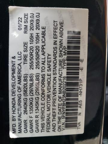 5FNYF8H23MB030445 Honda Passport Sport