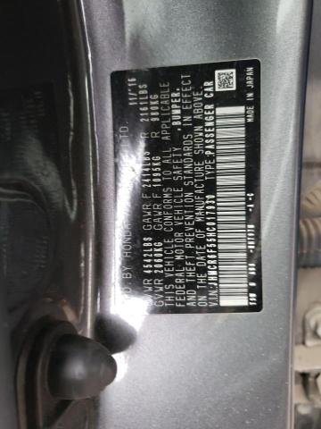 JHMCR6F55HC017930 Honda Accord Hybrid Exl