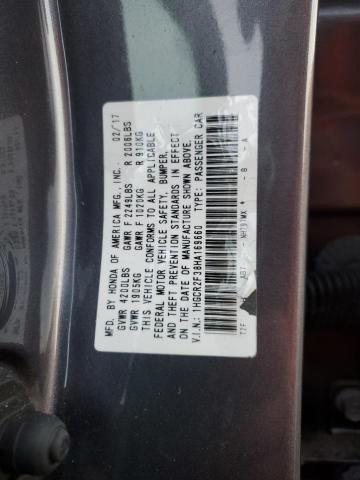 1HGCR2F38HA169660 Honda ACCORD LX