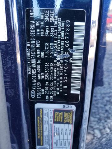 5XYPG4A5XLG677339 KIA SORENTO S