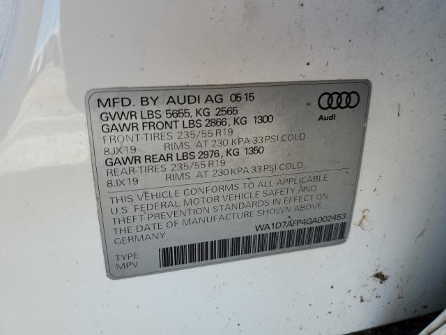 WA1D7AFP4GA002453 Audi Q5 Premium Plus S-line