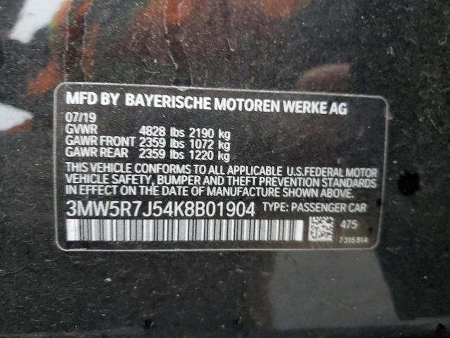 3MW5R7J54K8B01904 BMW 330XI