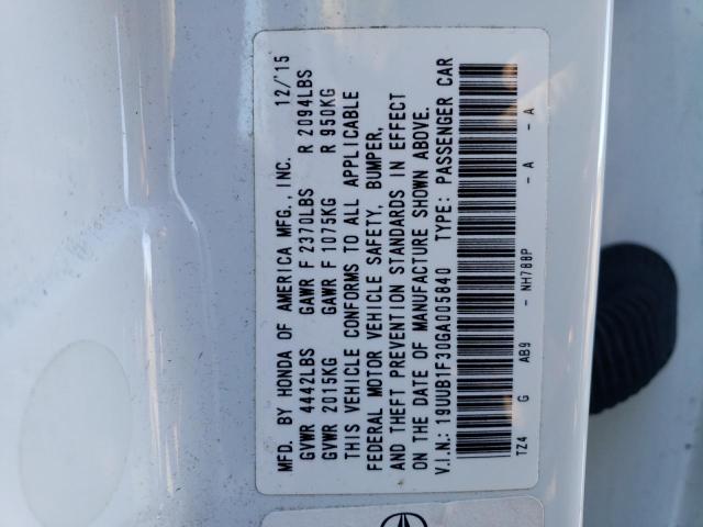 19UUB1F30GA005840 Acura TLX